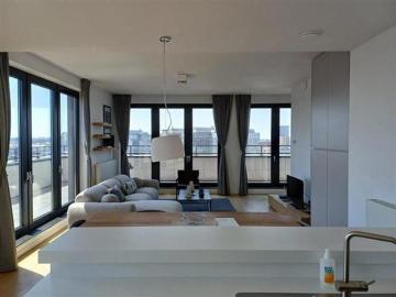 Furnished apartment with views over Brussels Belview