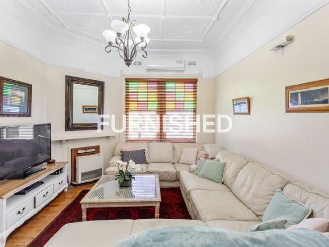 FURNISHED Beautifully restored 3 bedroom Federation style home in the heart of Drummoyne