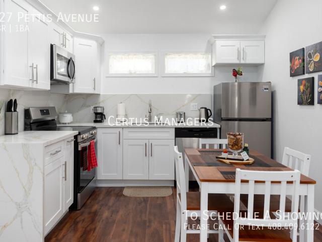 Furnished, Brand New 1BR, Sleek Kitchen, AC, Near Downtown Mountain View, Available for Rentals of 6+ Months