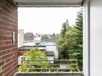 Furnished bright 1 room apartment in Linden Mitte, Hannover Amsterdam Apartments for Rent