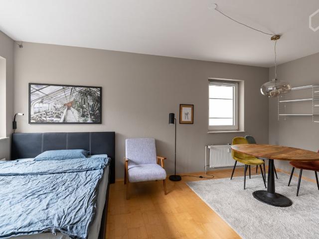 Furnished designer apartment with very good facilities in a top city location, Koln Amsterdam Apartments for Rent