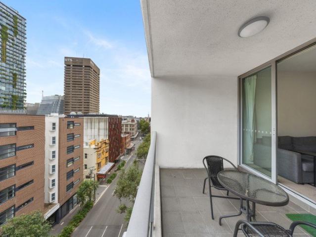Furnished dual level one bedroom apartment