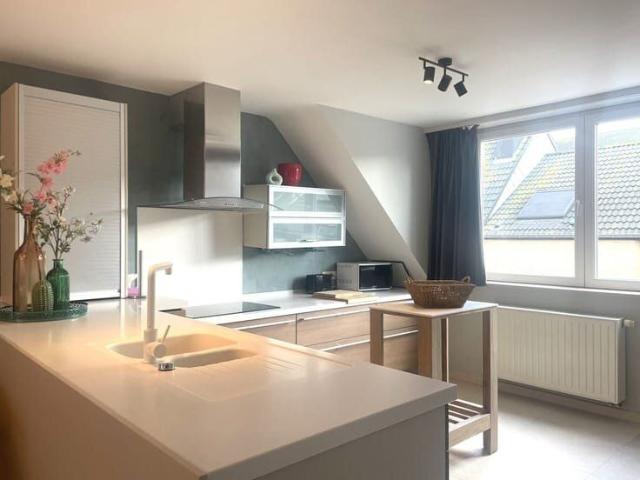 Furnished duplex apartment with 2 bedrooms in a central loca