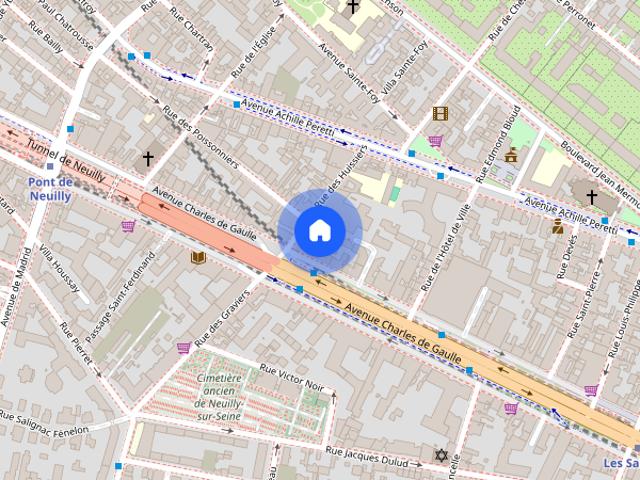 Furnished Duplex rental 2 bedrooms 73m² Neuilly sur Seine Neuilly sur Seine