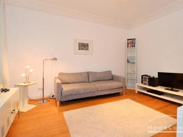 Furnished flat with garden in popular central location