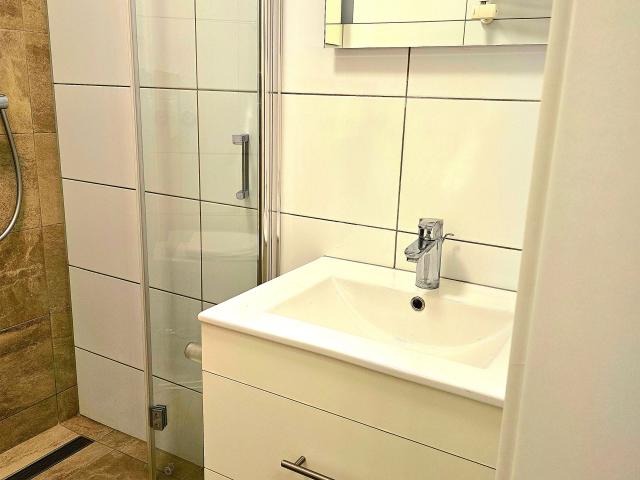 Furnished, freshly renovated 1 room apartment, city center, all inclusive, with 2 single beds