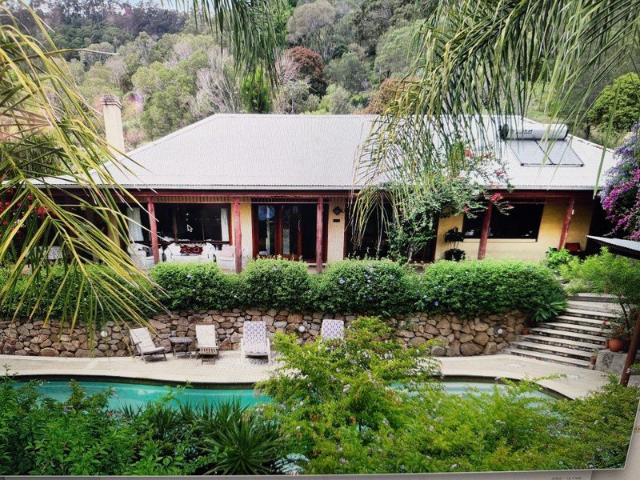 Furnished house for rent on acerage property in the samford valley