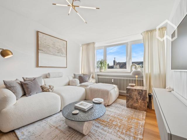 Furnished Luxury 1 Bedroom Apartment – Design & Comfort in Flingern, Dusseldorf Amsterdam Apartments for Rent