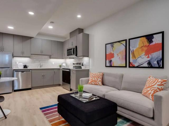 FURNISHED Modern Brand New 2 bed 1 bath