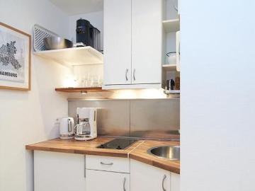 Furnished small apartment in Hamburg Winterhude