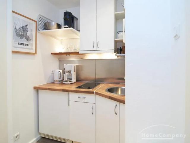 Furnished small apartment in Hamburg Winterhude