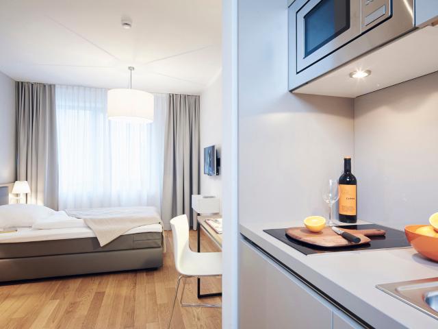Furnished Smart Apartment in Frankfurt Europaviertel – 22 m²