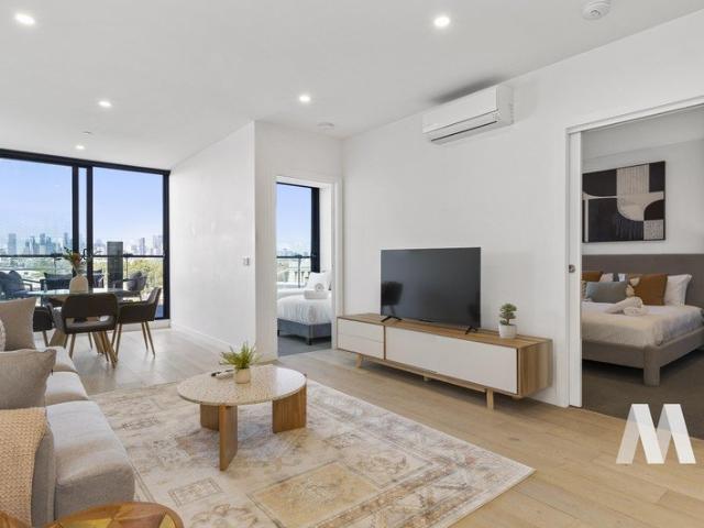 Furnished Sophistication with City and River Views