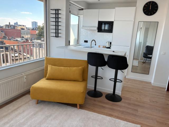 Furnished studio near European Parliament/Place Fernard Cocq