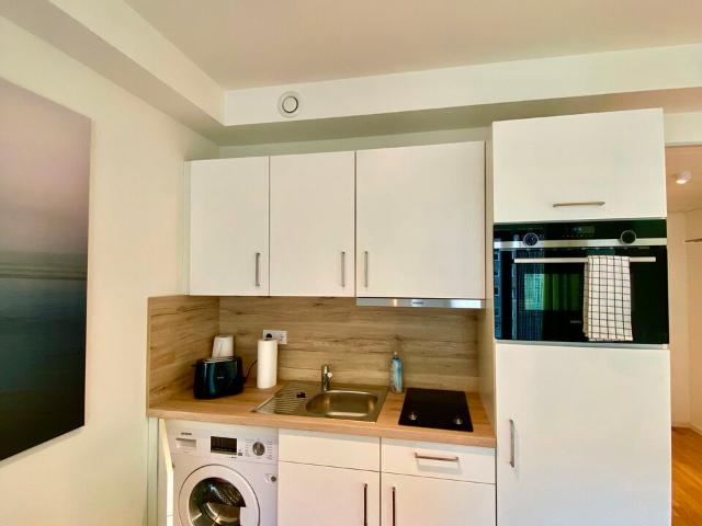Furnished Studio Apartment in Berlin Mitte with Shared Terrace