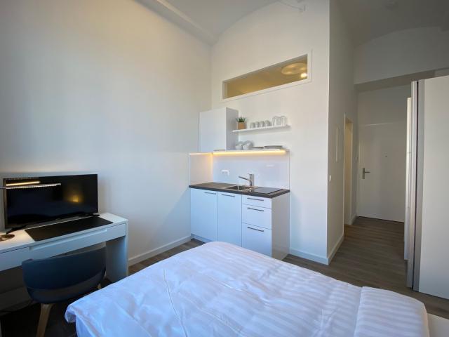 Furnished Studio Apartment in Berlin Wedding with Elevator · 24 m²