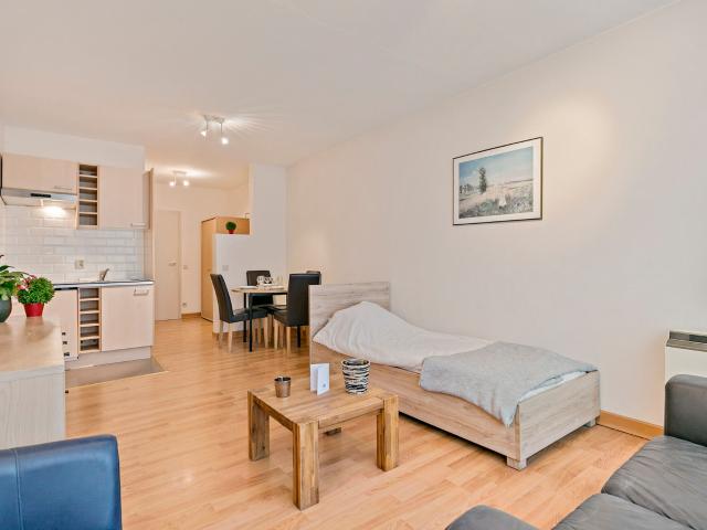 Furnished Studio Apartment in Schaerbeek – Lambermont Gardens Residence