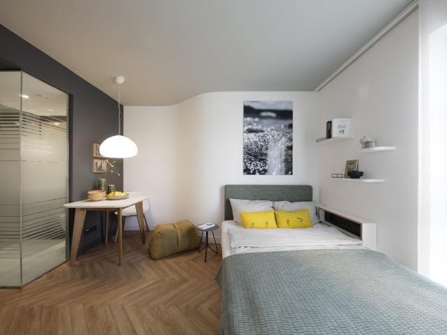 Furnished studio with kitchenette in Munich, Munchen Amsterdam Apartments for Rent
