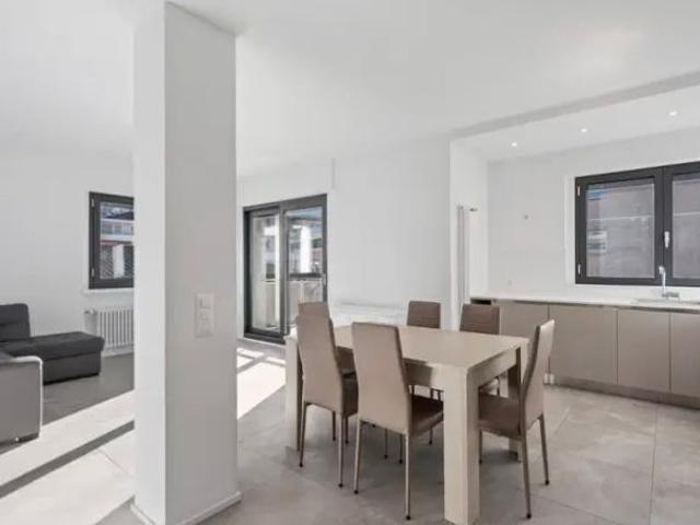 Furnished penthouse apartment in the center of Lugano
