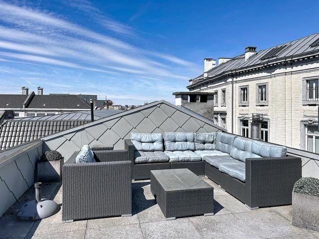 Furnished penthouse with a 25 m² terrace
