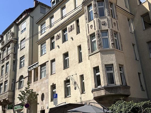 Furnished Penthouse 4th and 5th floor in a historic monument Downtown Stuttgart no elevator