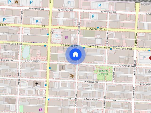 Furnished room, walking distance to LRT station, DOWNTOWN BELTLINE