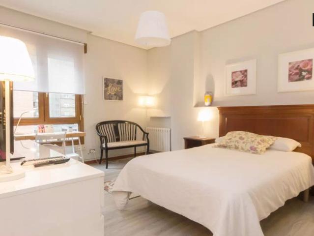 Furnished room in 5 bedroom apartment, Indautxu