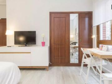 Furnished room in 5 bedroom apartment, Indautxu