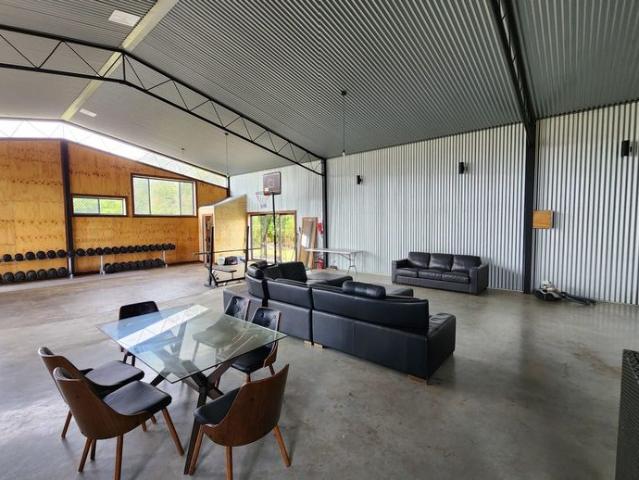 Furnished Rural Home + Massive Farm Shed & Gym