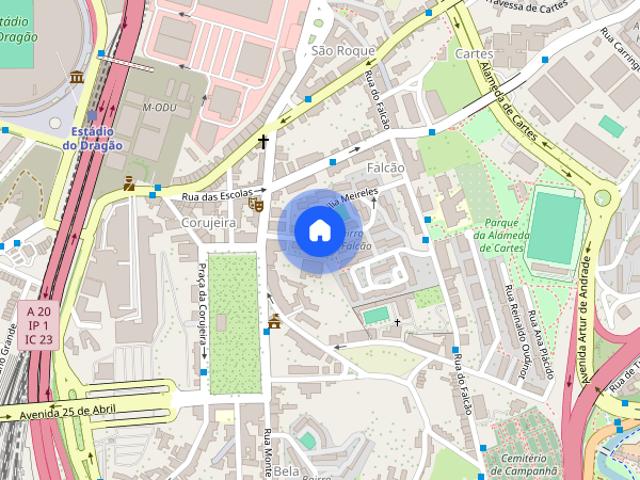Furnished T2+1 Mid Term Rental 2 wc Parking Estadio do Dragao View