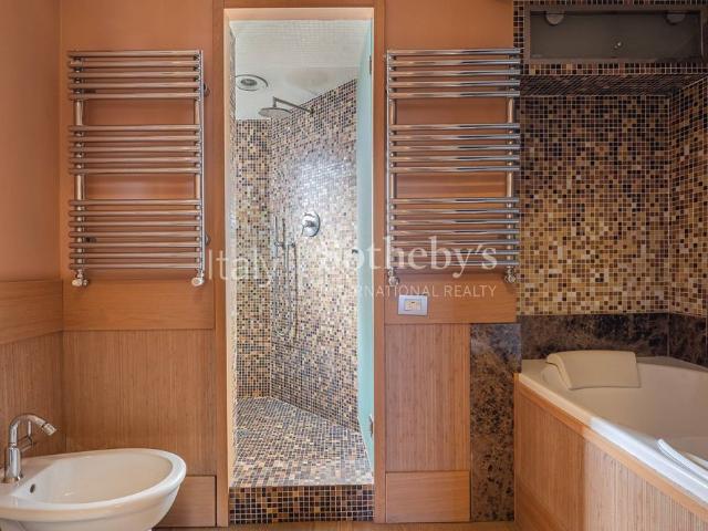 Furnished two level apartment with terraces
