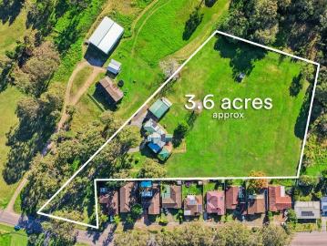 Future development site on 3.6 acres
