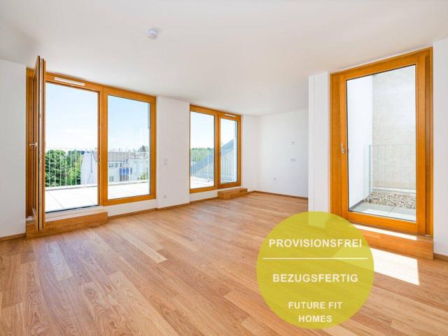 FutureFitHomes | Exklusive 3 Zimmer Dachgeschosswohnung mit Terrasse