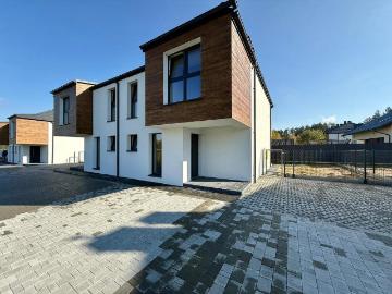 Nowoczesny dom bliźniaczy 88,7 m² z ogrzewaniem podłogowym