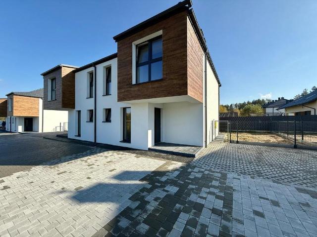 Nowoczesny bliźniak 88,7 m² z ogrzewaniem podłogowym