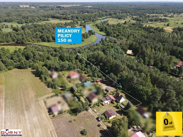 Zapraszam do obejrzenia urokliwego domu 54 m² nad Pilicą z garażem