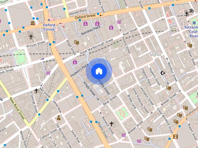 Ganton Street, London, W1F