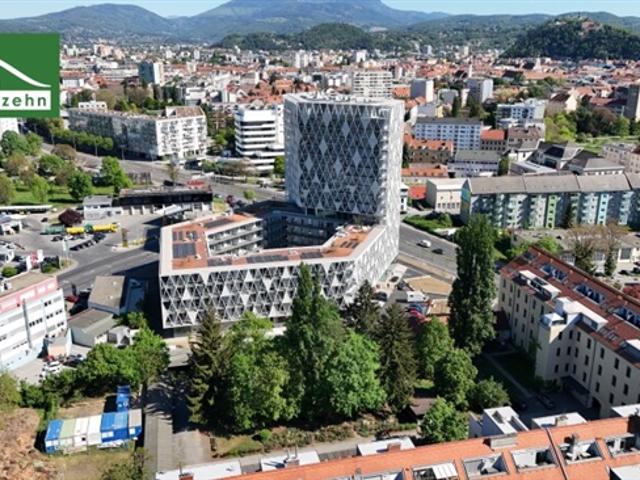 Ganz oben an ge kommen – Level Graz – Erstbezug mit urbanem Wohnflair
