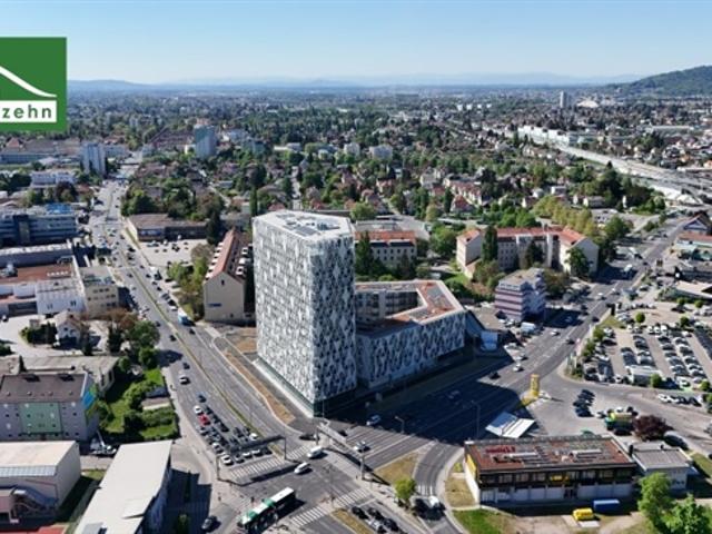 Ganz oben an ge kommen – Level Graz – Erstbezug mit urbanem Wohnflair