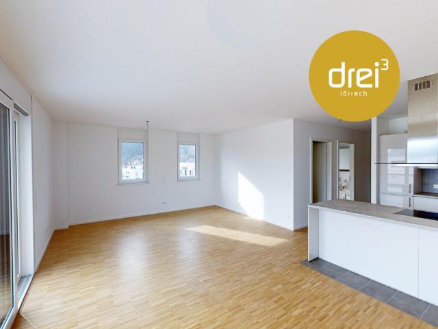 Ganz oben angekommen! Exklusive 3 Zimmer Penthousewohnung mit Dachterrasse und EBK