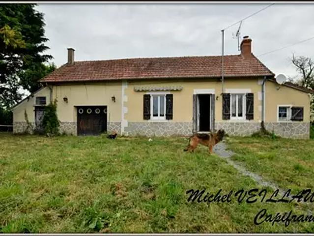 Gannay sur Loire 03230 Achat / Vente maison 3 pièces t3 jardin