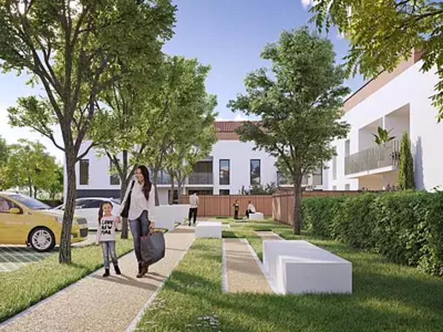 Gagnac sur Garonne 31150 Achat / Vente appartement 2 pièces t2 jardin terrasse