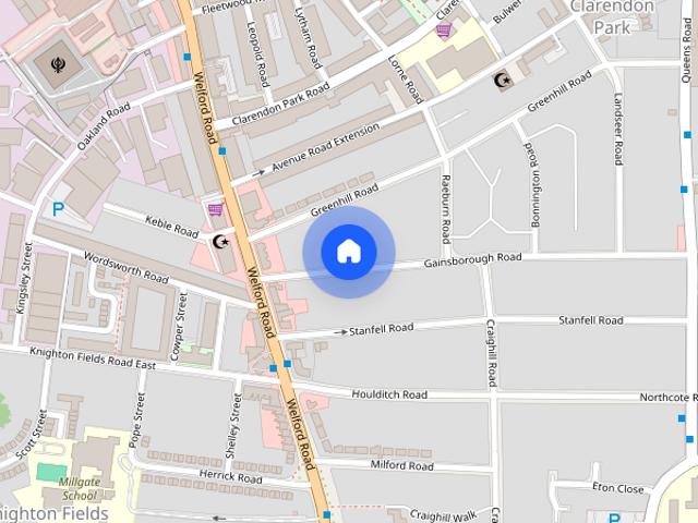 Gainsborough Road, Off Welford Road