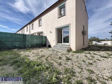 GAJAN, À vendre Maison récente T3 avec extérieur à 15 min de Nîmes