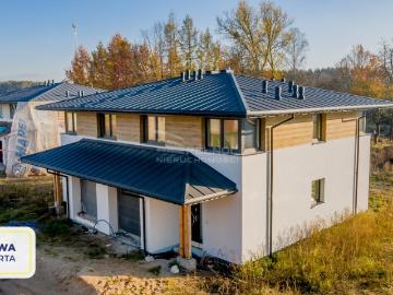 Dom bliźniak w Gajownikach 118,59 m2, 5 pokoi, działka 384 m2