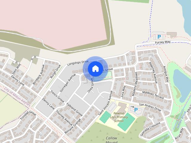 Galapagos Grove, Milton Keynes, MK3
