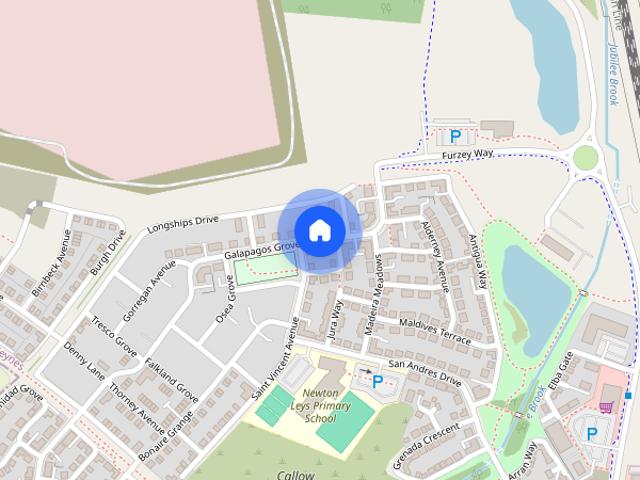 Galapagos Grove, Milton Keynes, MK3