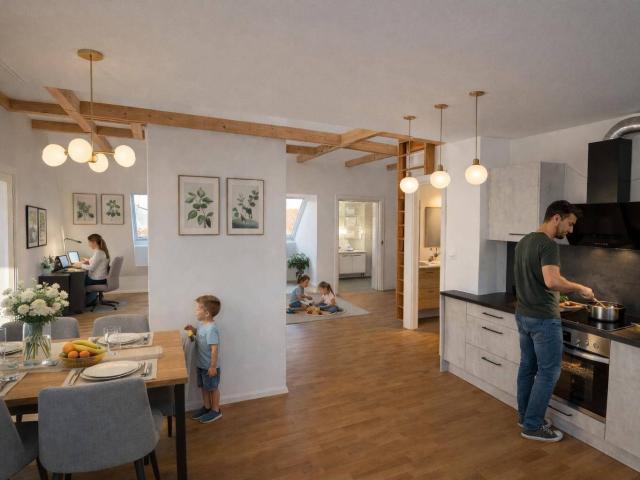Galerie Penthouse „Wohnung Süd“ mit Dachterrasse in Grazer Bestlage – Geidorf