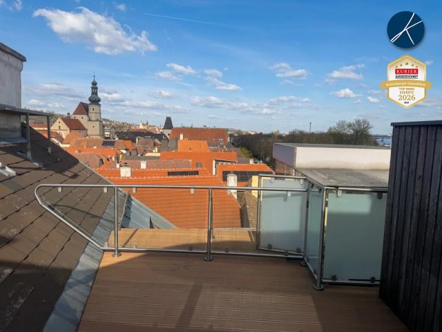 Galeriewohnung mit Panoramablick über Stein