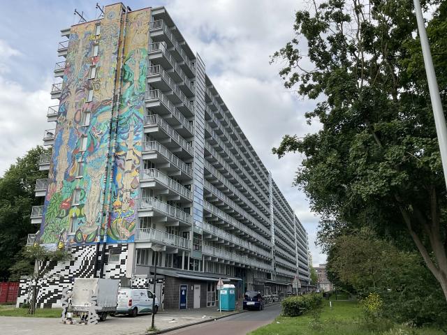 Galerijflat in Amsterdam
